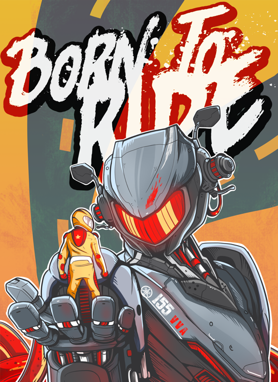 Tác phẩm của bạn Trần Công Đức và Nguyễn Thị Mỹ Uyên đạt giải Ba Hạng mục Digital Artwork