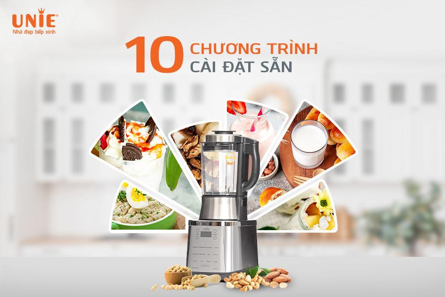 Ưu điểm vượt trội của máy làm sữa hạt Unie V8S thế hệ mới Ưu điểm vượt trội của máy làm sữa hạt Unie V8S thế hệ mới