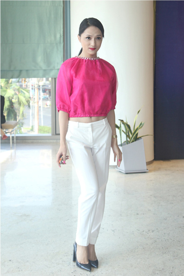 Chùm ảnh Hương Giang Idol và trai đẹp ảnh 1