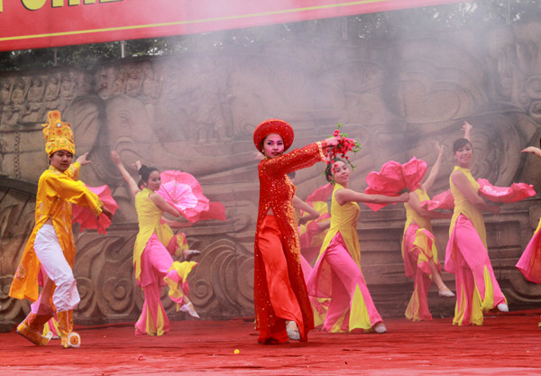 Các tiết mục gợi lên khí thế một thời của dân tộc