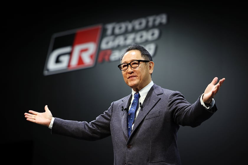 Ông Akio Toyoda.