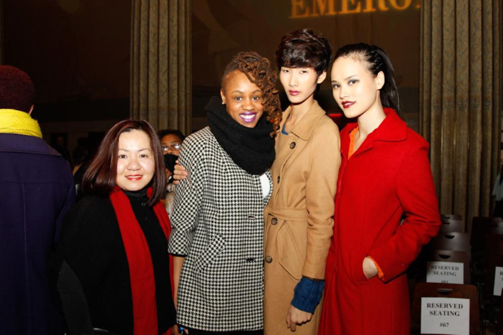 Hoàng Thùy, Tuyết Lan chụp ảnh cùng các người mẫu, nhà thiết kế, stylist quốc tế