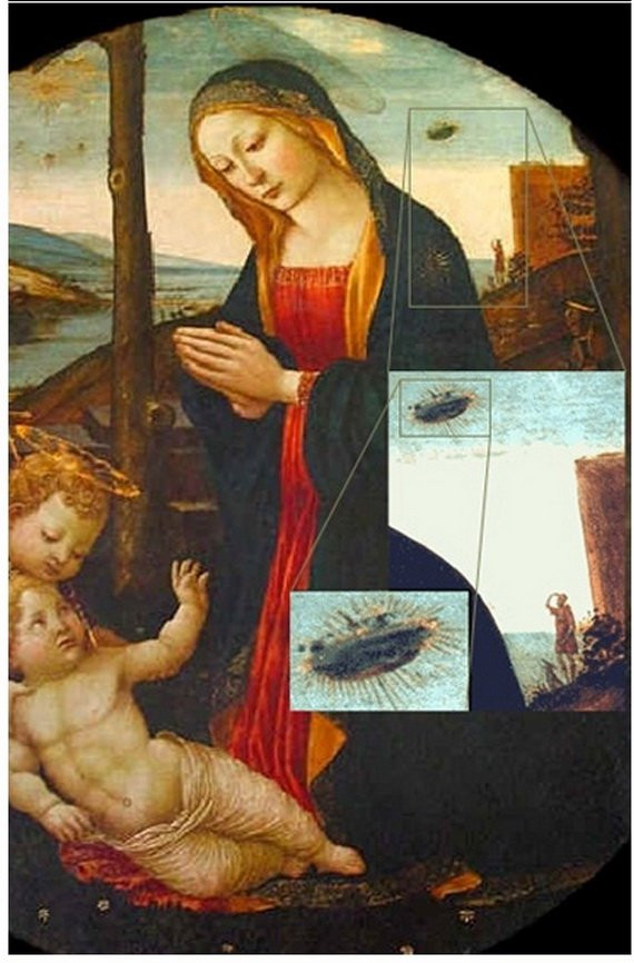 Bí ẩn những bức tranh về 'nền văn minh ngoài trái đất' ảnh 7