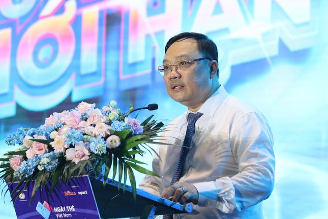 Ông Phạm Anh Tuấn - Vụ trưởng Vụ Thanh toán Ngân hàng Nhà nước (Ảnh: Xuân Tùng).