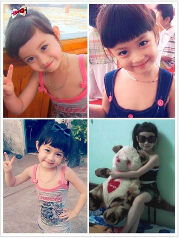 "Cô bé xinh quá, lớn lên chắc thành hot girl luôn rồi còn gì", T.N thốt lên khi nhìn những bức ảnh của Thiên Băng.