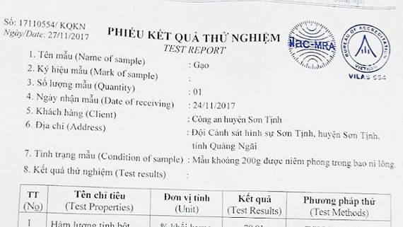 Sự thật vụ nghi 'gạo giả' hỗ trợ dân ở Quảng Ngãi ảnh 1