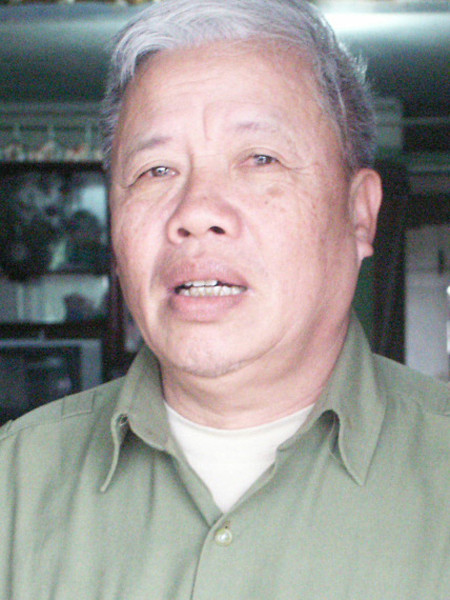 Ông Vũ Xuân Đợi - người vừa tố cáo ông Lê Văn Hiền khai man lý lịch