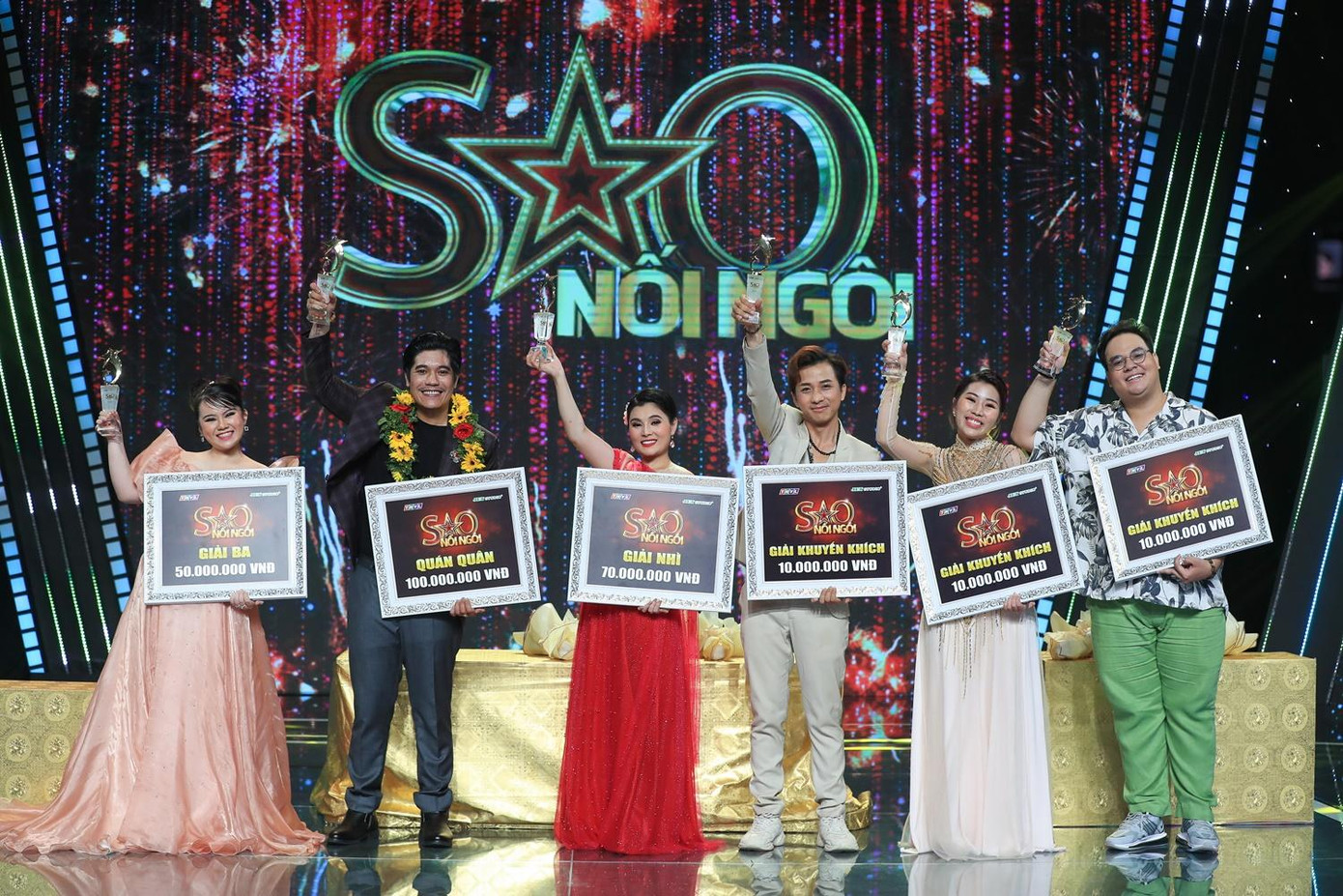 Các thí sinh đoạt giải Sao nối ngôi mùa này