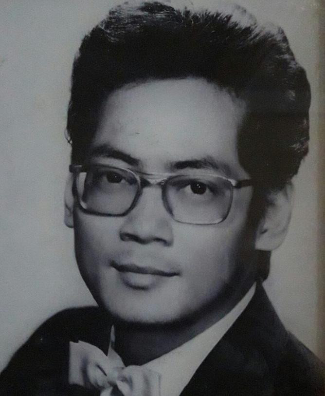 NSƯT Quốc Trụ ngày còn trẻ (Ảnh TL)