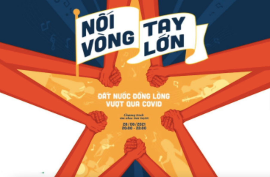 Chương trình âm nhạc online "Nối vòng tay lớn" do Trần Mạnh Tuấn là đồng Giám đốc âm nhạc Chương trình âm nhạc online "Nối vòng tay lớn" do Trần Mạnh Tuấn là đồng Giám đốc âm nhạc