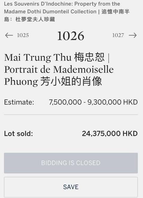 Giá bán bức tranh "Chân dung cô Phương" Giá bán bức tranh "Chân dung cô Phương"