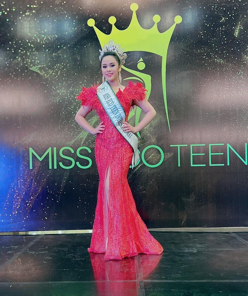 Tân Miss Eco Teen International 2021 Vũ Huyền Diệu