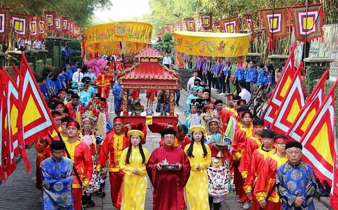 Lễ Giỗ Tổ Hùng Vương luôn được tổ chức trang trọng tại TP mang tên Bác