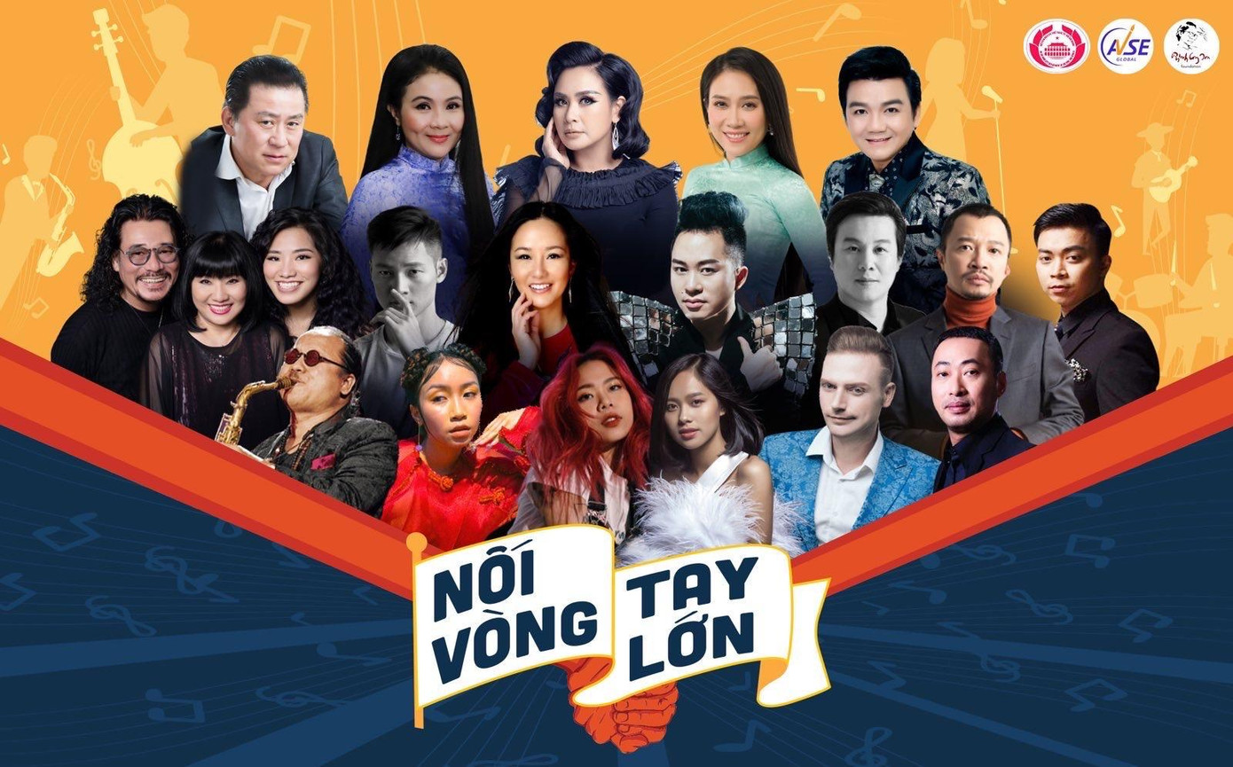 Các nghệ sỹ tham gia chương trình "Nối vòng tay lớn" Các nghệ sỹ tham gia chương trình "Nối vòng tay lớn"