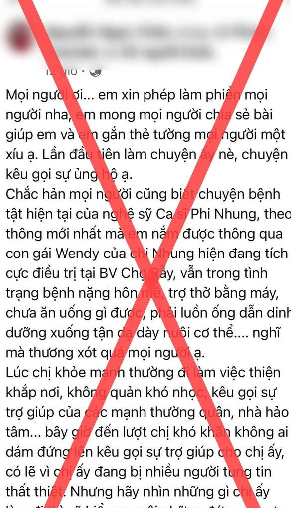 Nội dung những dòng thông tin giả mao