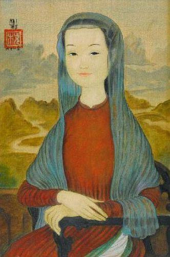 Bức "Mona Lisa" vẽ năm 1961 Bức "Mona Lisa" vẽ năm 1961