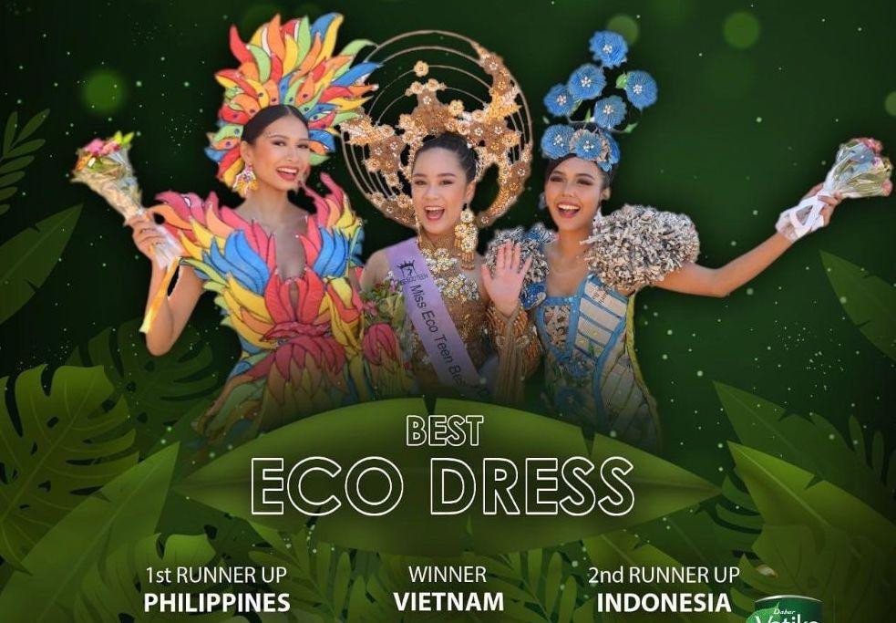 Bộ trang phục đã đem chiến thắng cho Miss Teen Eco Việt Nam Vũ Huyền Diệu Bộ trang phục đã đem chiến thắng cho Miss Teen Eco Việt Nam Vũ Huyền Diệu