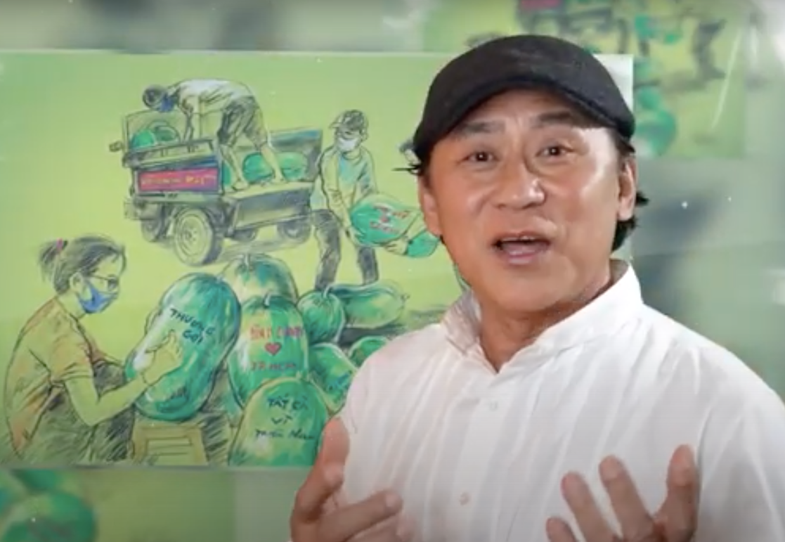 Tạ Minh Tâm trong MV "Chia nhau một chút ngọt bùi"