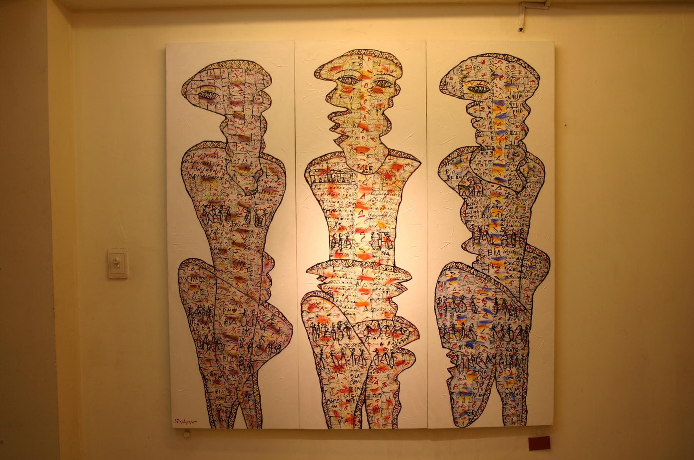 Tranh của Lê Thánh Thư