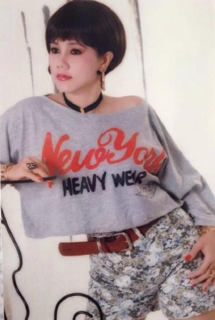 Ca sỹ Ngọc Ánh (Nữ hoàng nhạc rock) thời trẻ