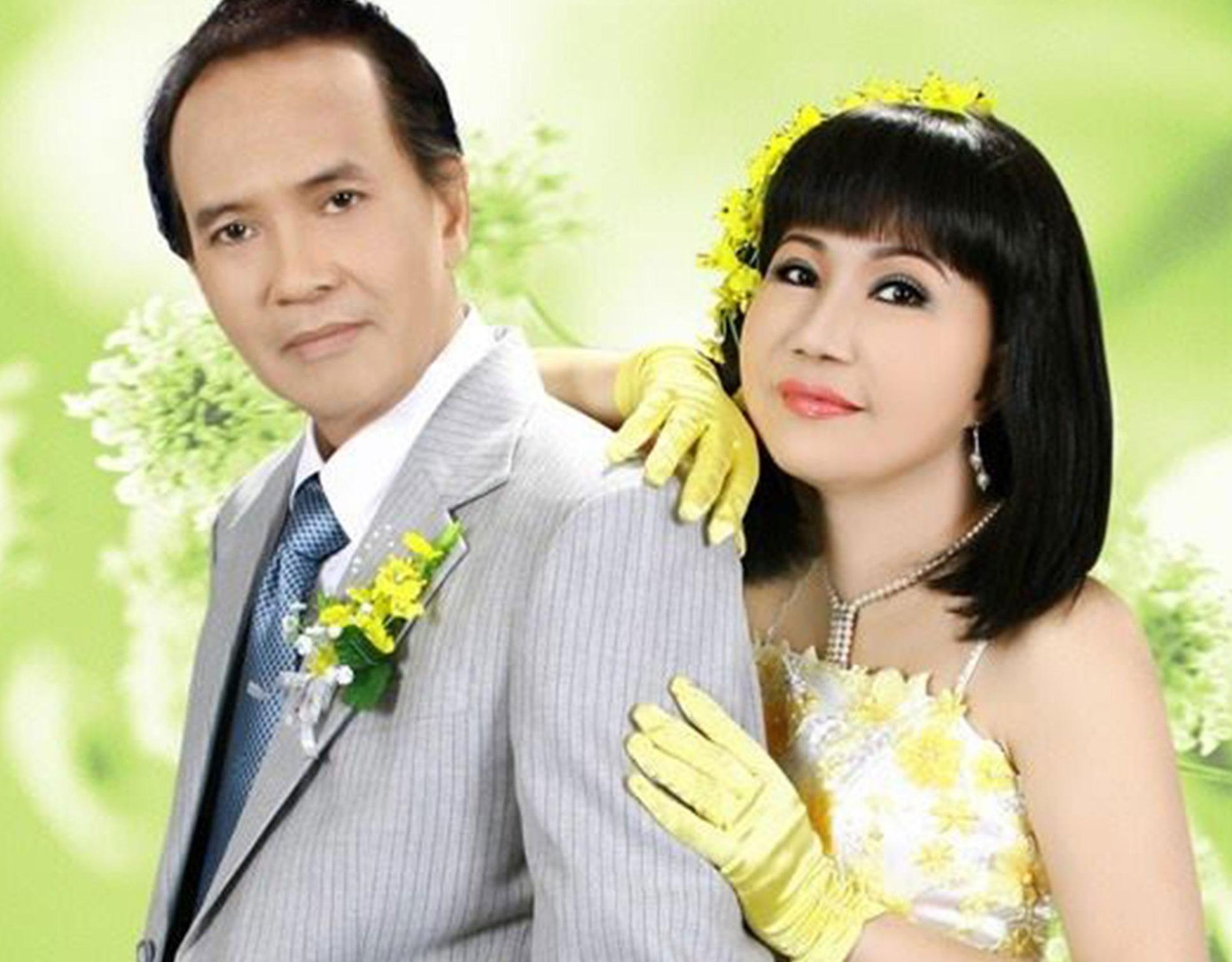 Vợ chồng NSƯT Thanh Kim Huệ- NSƯT Thanh Điền