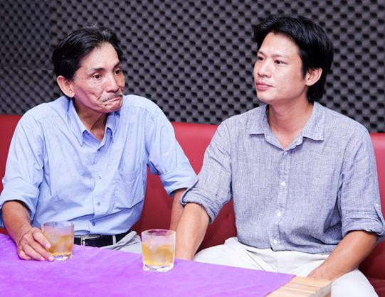 Thương Tín và con trai Thanh Tùng (Ảnh TL)