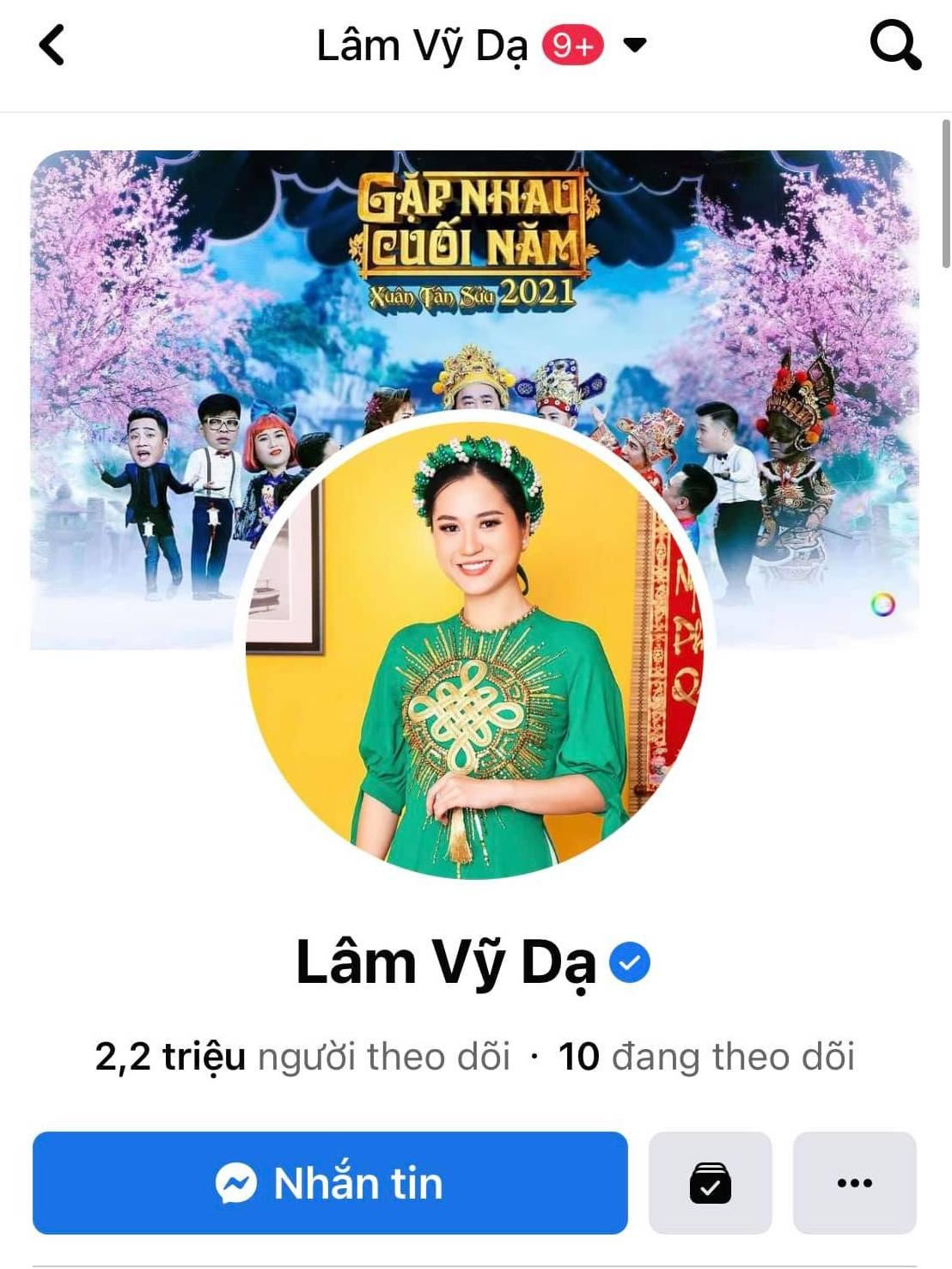 Trang fanpage chính thức của Lâm Vỹ Dạ Trang fanpage chính thức của Lâm Vỹ Dạ