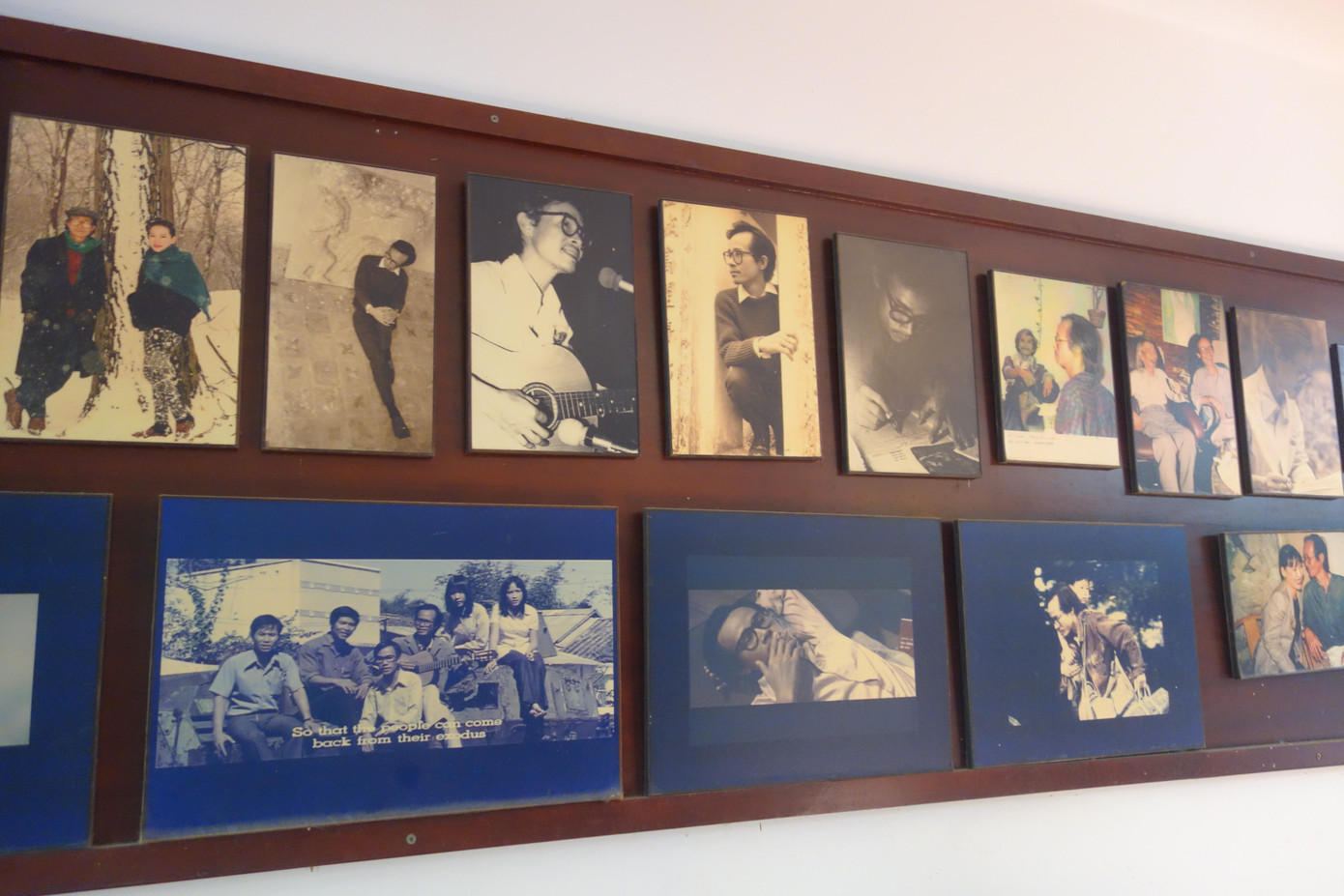 Những tấm ảnh lưu niệm của Trịnh