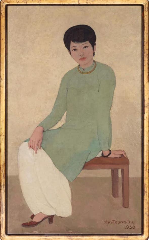 "Chân dung cô Phương" của Mai Trung Thứ được bán với giá 3,1 triệu USD "Chân dung cô Phương" của Mai Trung Thứ được bán với giá 3,1 triệu USD