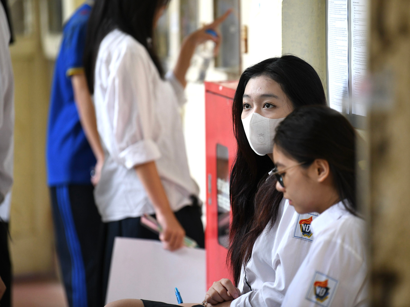 CẬP NHẬT: Kết thúc thi văn, thí sinh tự tin đạt điểm cao ảnh 52