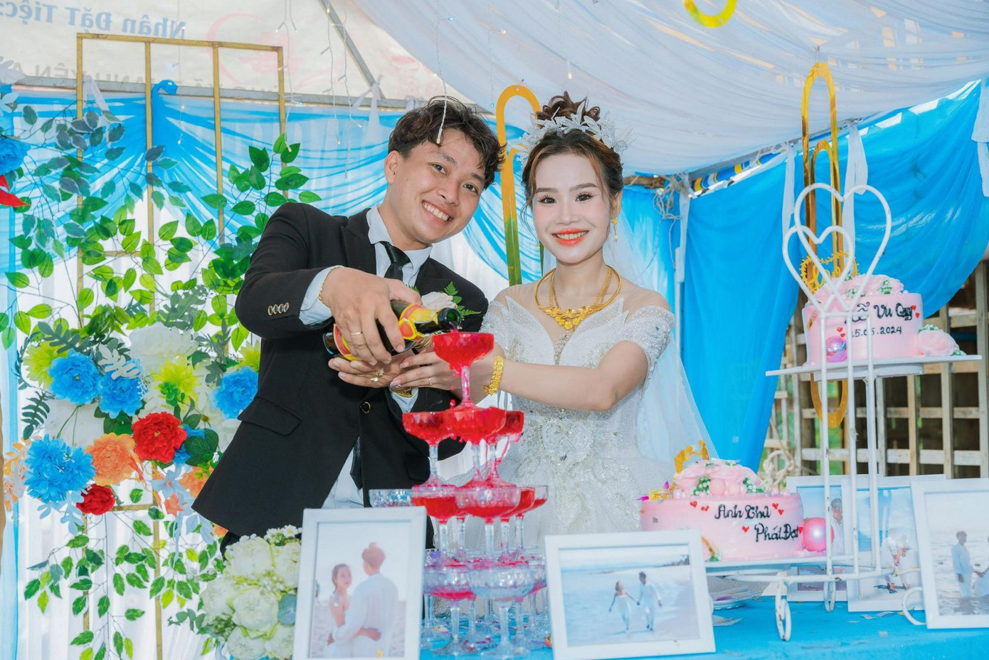 Vợ chồng Thư tâm đầu ý hợp