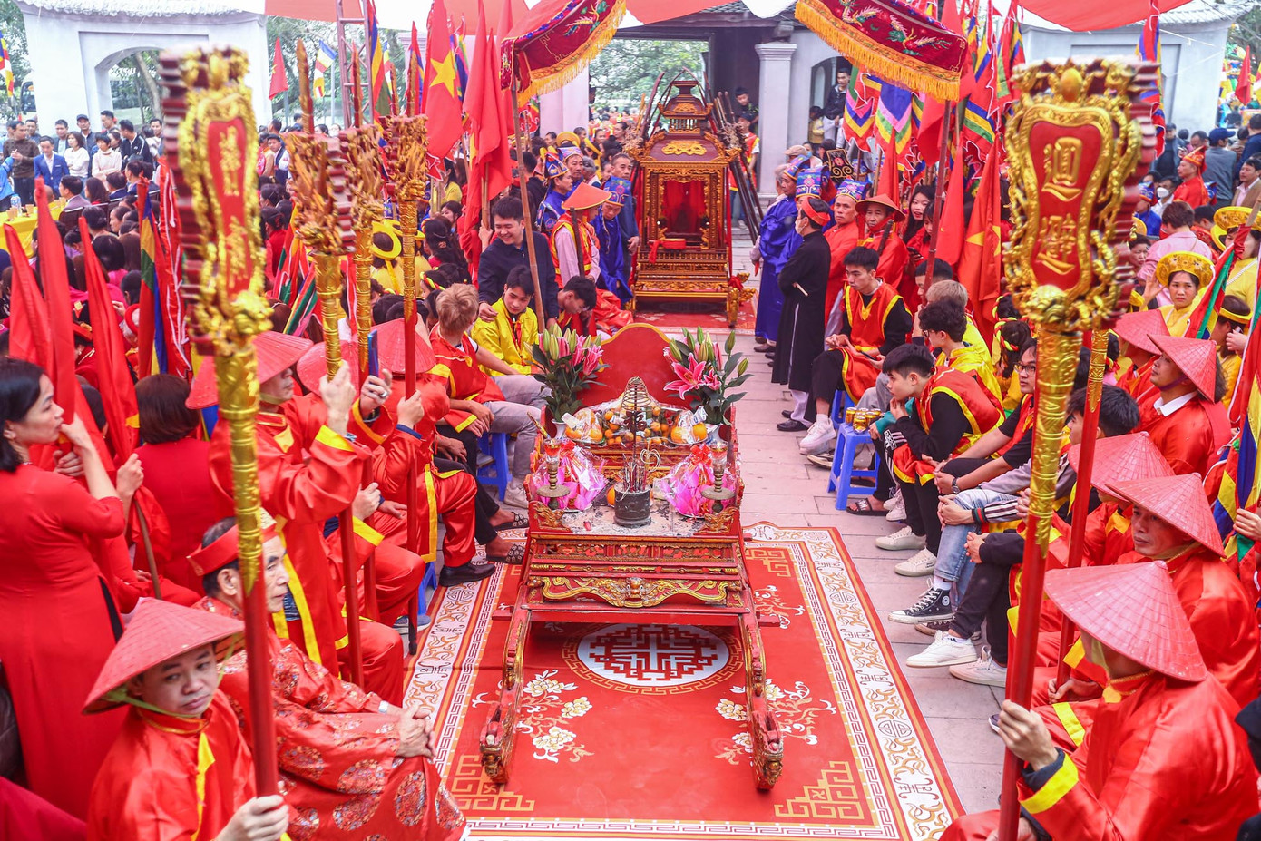 Ý nghĩa của lễ hội chùa Đậu là dịp để Phật tử, du khách cùng nhân dân chiêm bái, lễ Phật và cầu mong cho một năm mới bình an, thời tiết thuận lợi, mùa màng bội thu, tươi tốt.