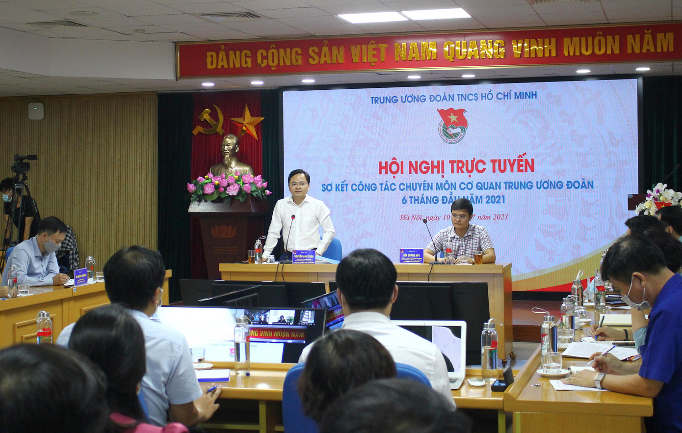 Hội nghị được triển khai bằng hình thức trực tuyến