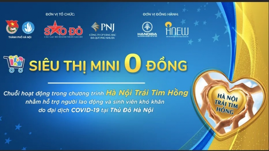 Siêu thị mini 0 đồng - Hà Nội trái tim hồng" được xem là giải pháp thiết thực tiếp sức người nghèo, sinh viên có hoàn cảnh khó khăn, thời điểm dịch bệnh diễn biến phức tạp Siêu thị mini 0 đồng - Hà Nội trái tim hồng" được xem là giải pháp thiết thực tiếp sức người nghèo, sinh viên có hoàn cảnh khó khăn, thời điểm dịch bệnh diễn biến phức tạp