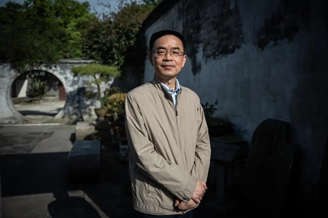 Giáo sư Trần Tiền Lâm - bố của Trần Cảo. Ảnh: Baidu Giáo sư Trần Tiền Lâm - bố của Trần Cảo. Ảnh: Baidu