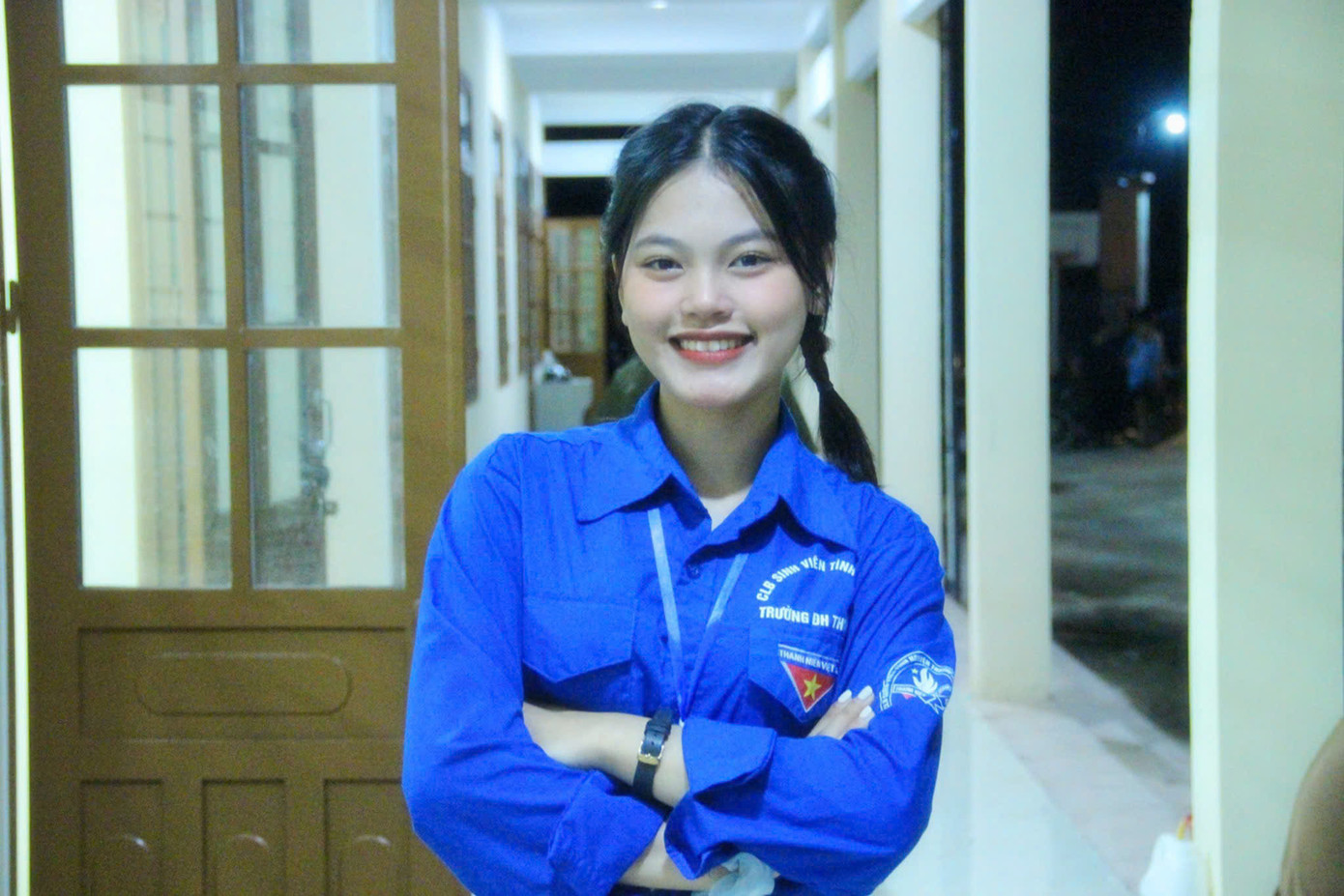 Nguyễn Hoàng Việt Anh là sinh viên ngành Quản trị dịch vụ du lịch và lữ hành, Khoa Kinh tế và Quản lý, Trường Đại học Thủy lợi.