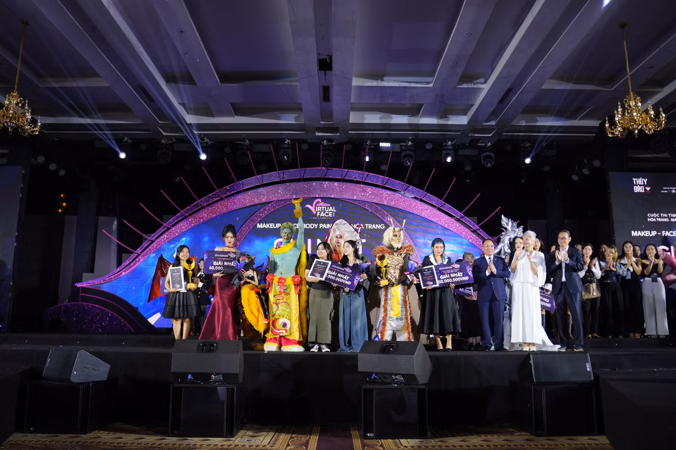 Ảnh nhận giải Vietnam Virtual Face 2023.