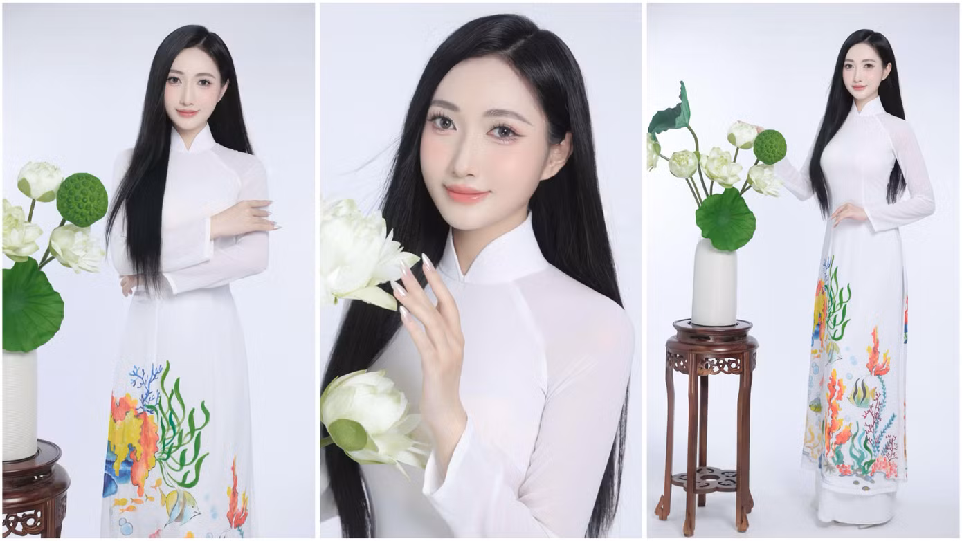 Nguyễn Thuỷ Tiên - sinh viên Trường Đại học Sư phạm Hà Nội.