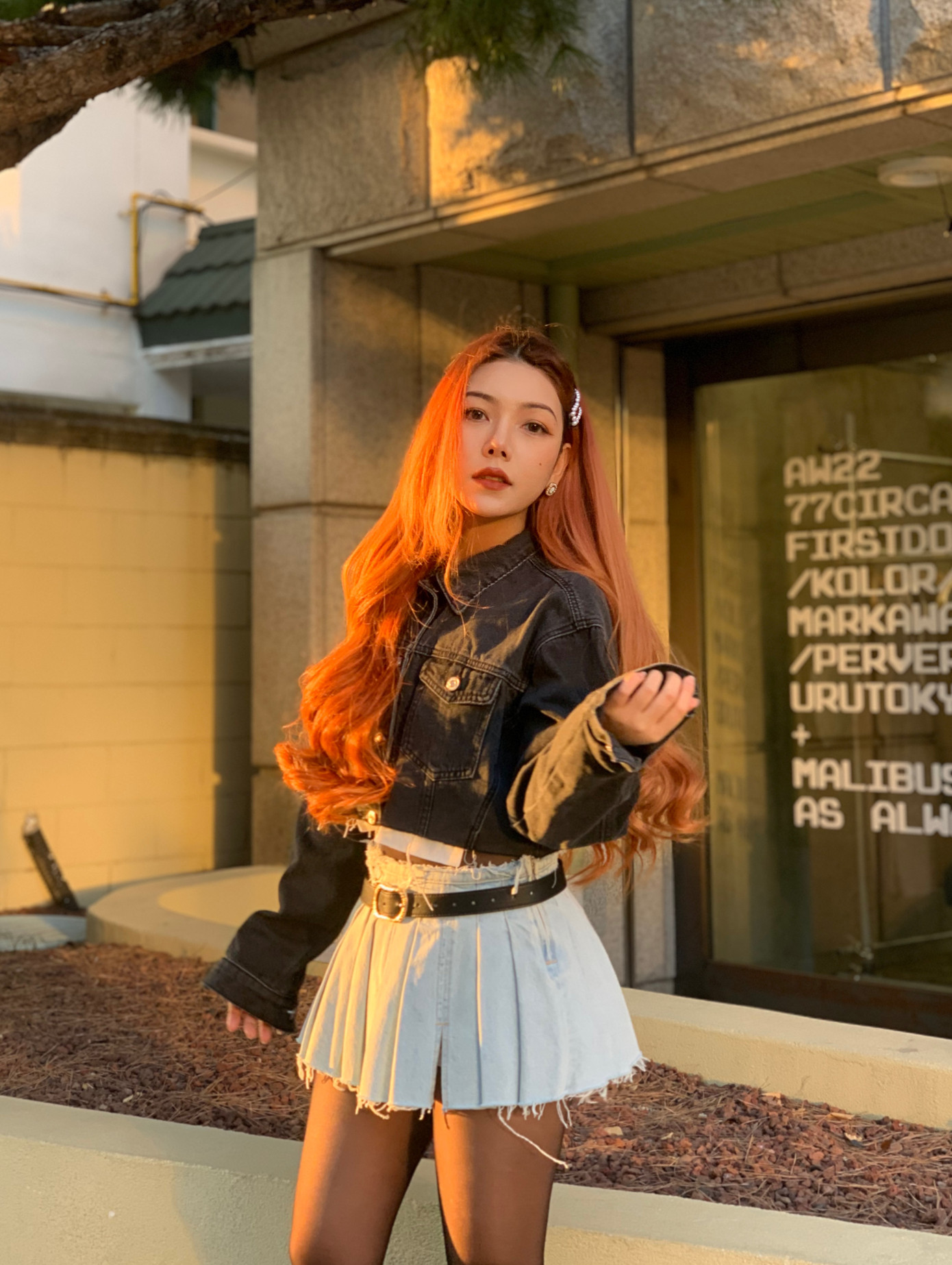 Trần Lê Thủy Tiên - du học sinh năm cuối ngành Thiết kế Thời trang tại trường Đại học Konkuk, Hàn Quốc.