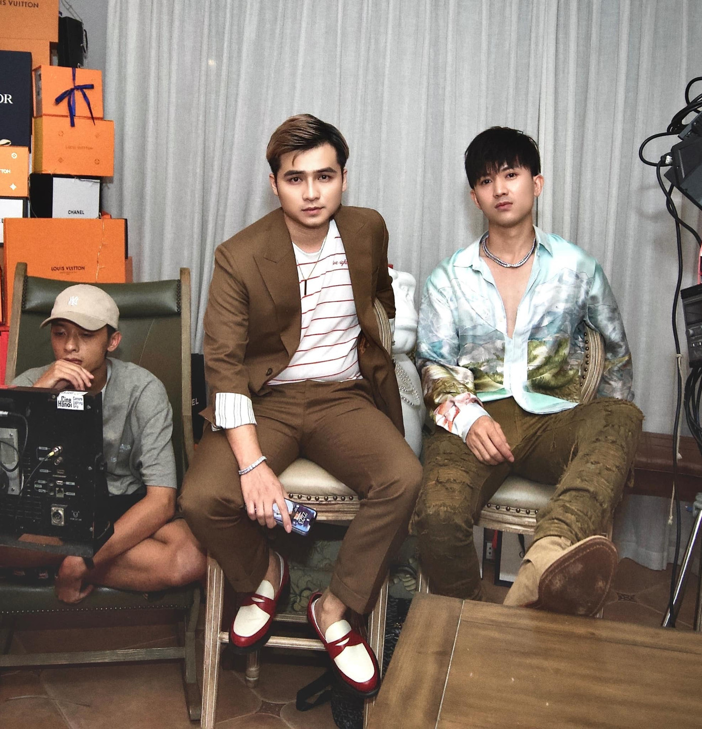 Hoàng Anh Vũ (Vinny Vũ) và ca, nhạc sĩ Hà Anh Hoàng Anh Vũ (Vinny Vũ) và ca, nhạc sĩ Hà Anh