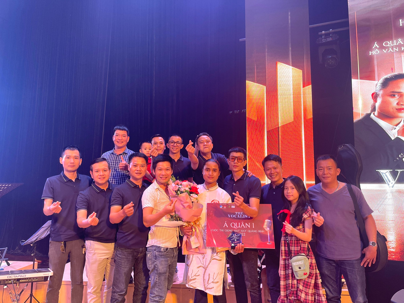 Hồ Văn Kãnh đạt danh hiệu Á quân 1 tại cuộc thi The Vocalist (Giọng hát hay Quảng Bình).