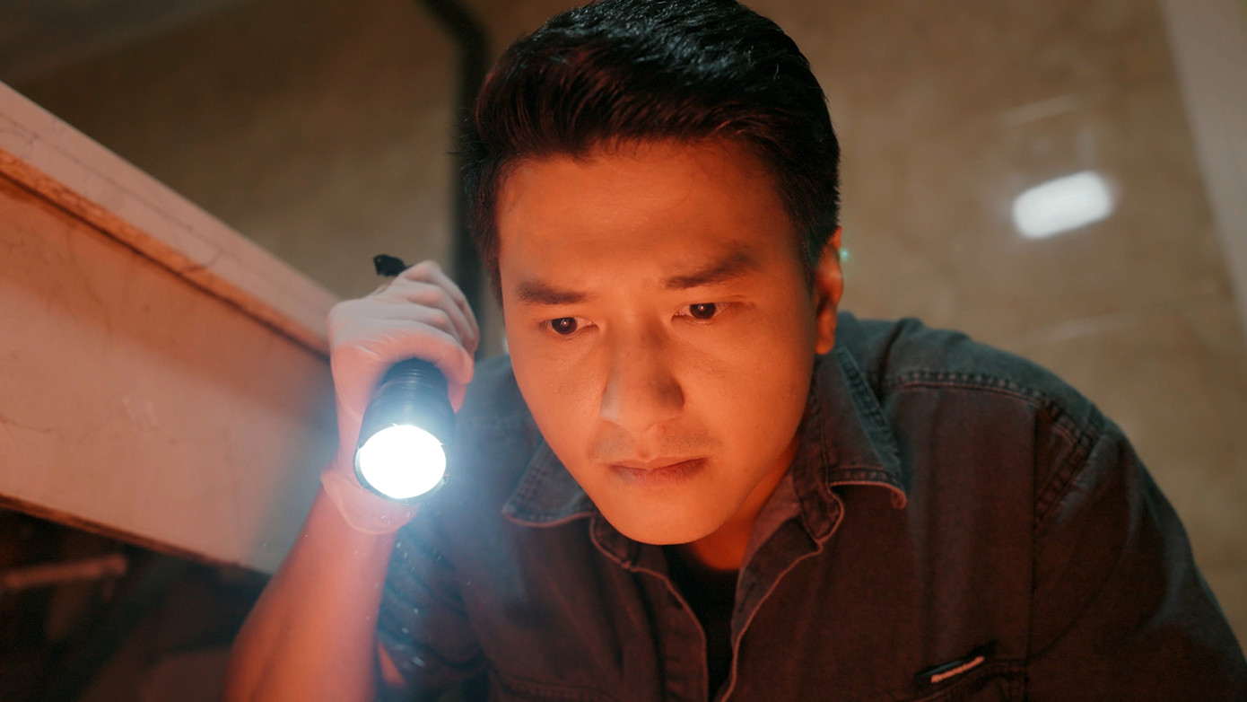 Diễn viên Huỳnh Anh trong phim.