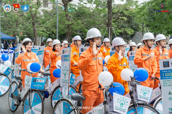 Hoạt động đạp xe hưởng ứng chiến dịch. Hoạt động đạp xe hưởng ứng chiến dịch.