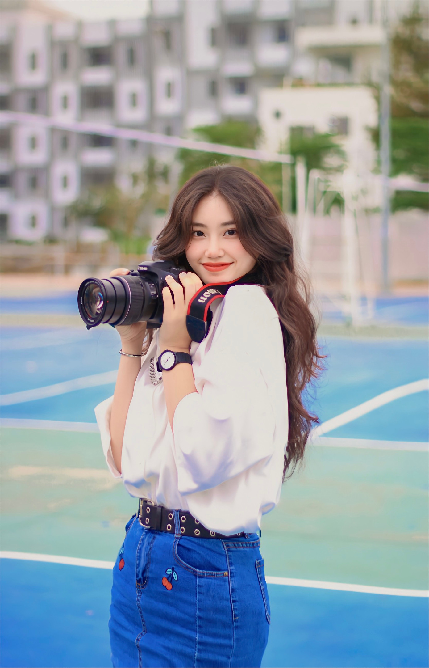 Lê Nguyễn Ngọc Trâm - sinh viên năm 3 ngành Digital Marketing trường Đại học FPT Đà Nẵng.