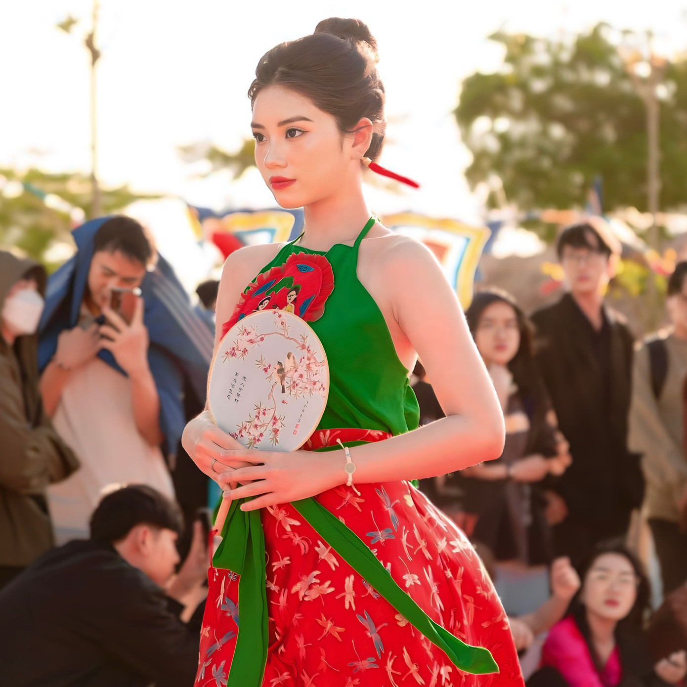 Ngọc Trâm từng có cơ hội được làm Gương mặt đại diện cho trường đại học FPT Đà nẵng.