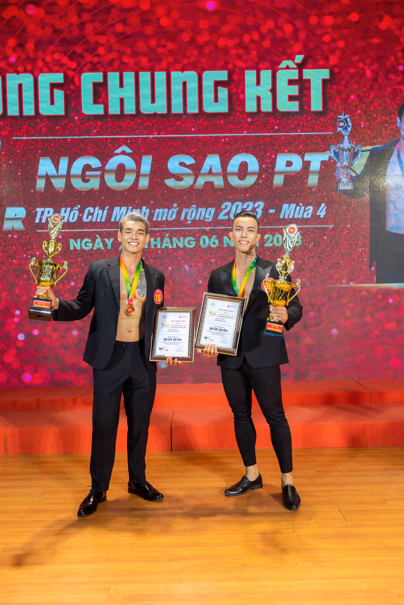 Cặp đôi Quán quân thuộc về hai thí sinh nam là Hoàng Tuấn Việt (team HLV Duy Phúc) và Nguyễn Cao Huy (team HLV Nguyễn Quyền). Cặp đôi Quán quân thuộc về hai thí sinh nam là Hoàng Tuấn Việt (team HLV Duy Phúc) và Nguyễn Cao Huy (team HLV Nguyễn Quyền).