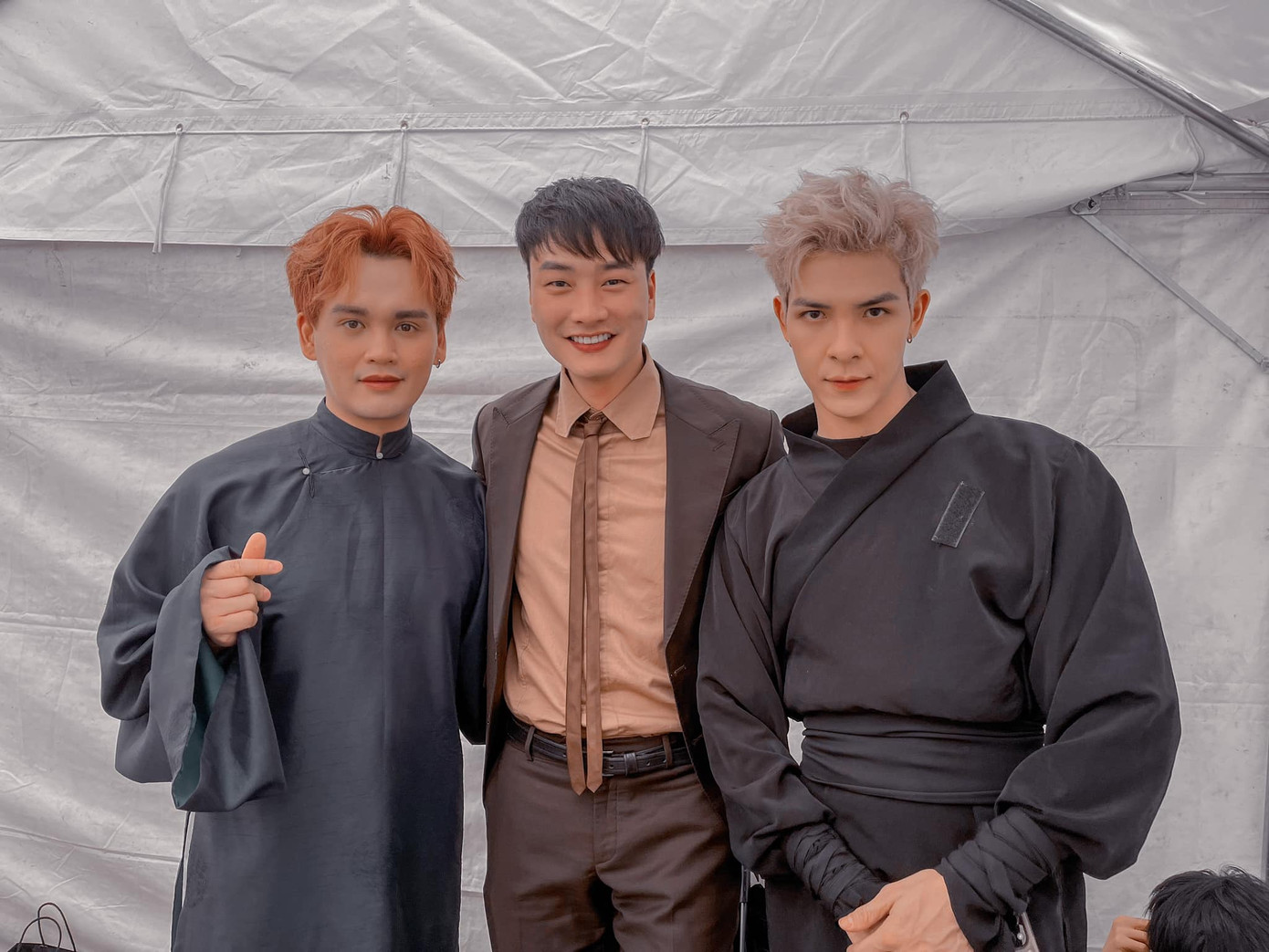 Ngoài nghệ sĩ Công Lý, tham gia sự kiện còn có diễn viên Minh Tít, Trọng Lân, ca sĩ Trung Quân, Việt Tú, diễn viên Denis Đặng, YouTuber Hậu Hoàng...