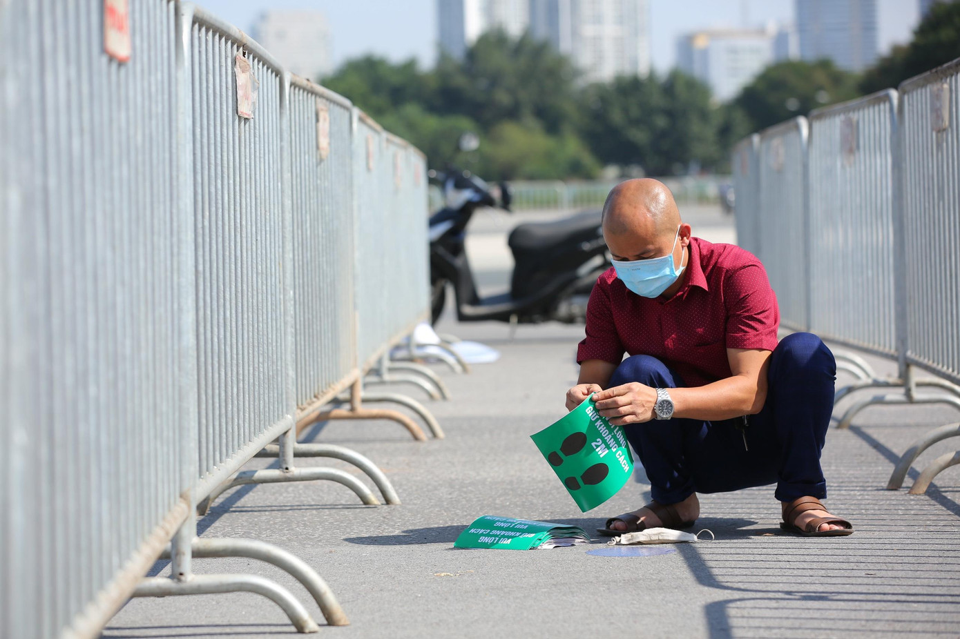 Công tác chuẩn bị đang được hoàn tất trước giờ G.