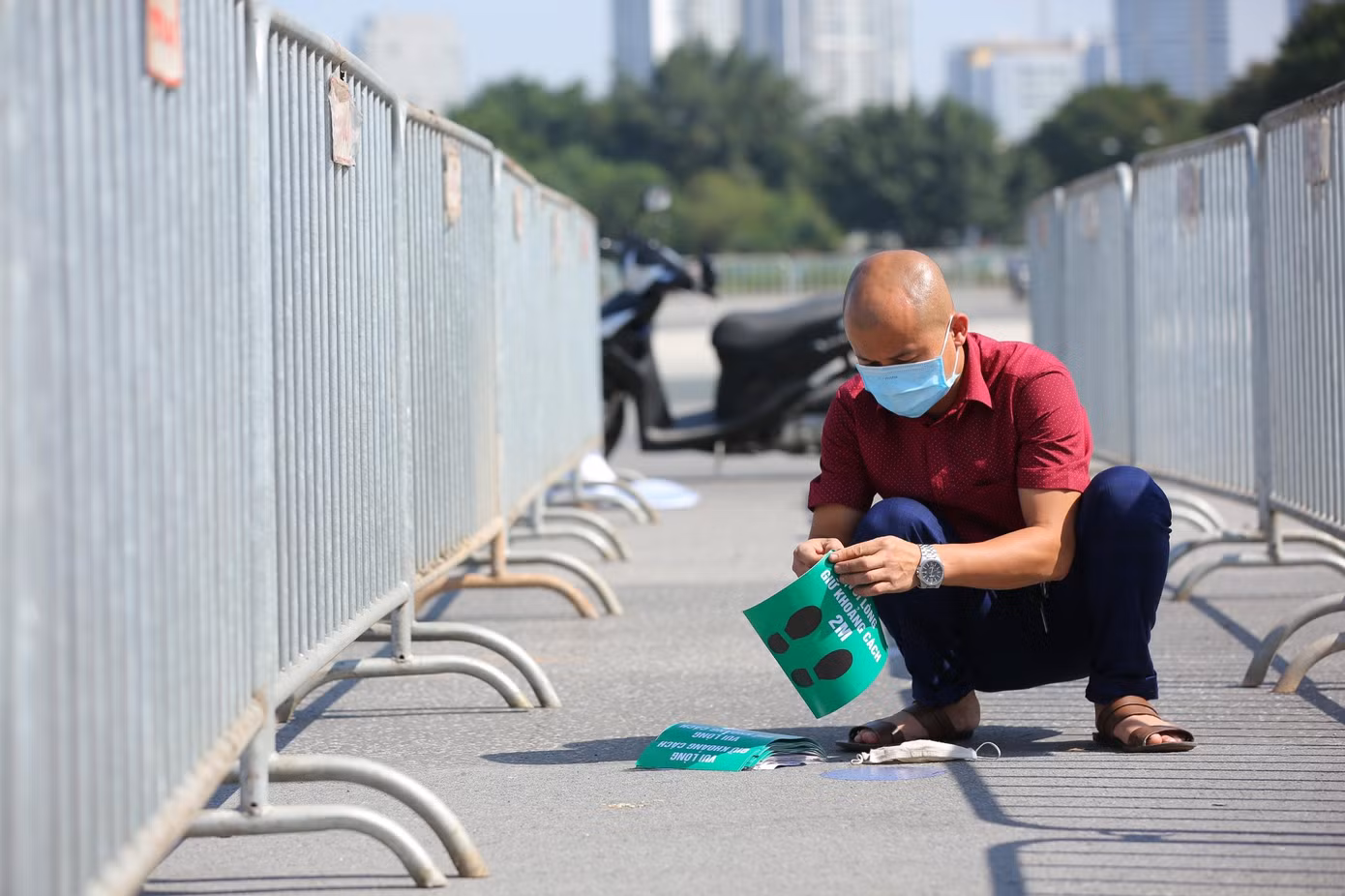 Công tác chuẩn bị đang được hoàn tất trước giờ G.