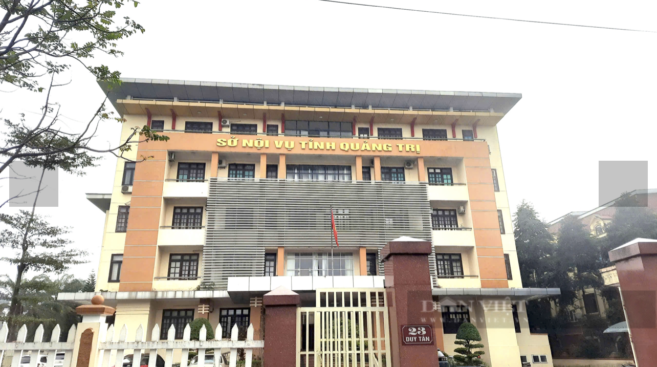 Sở Nội vụ Quảng Trị (23 Duy Tân, thành phố Đông Hà, tỉnh Quảng Trị), nơi ông Nguyễn Văn Hiệt công tác. Ảnh: NV